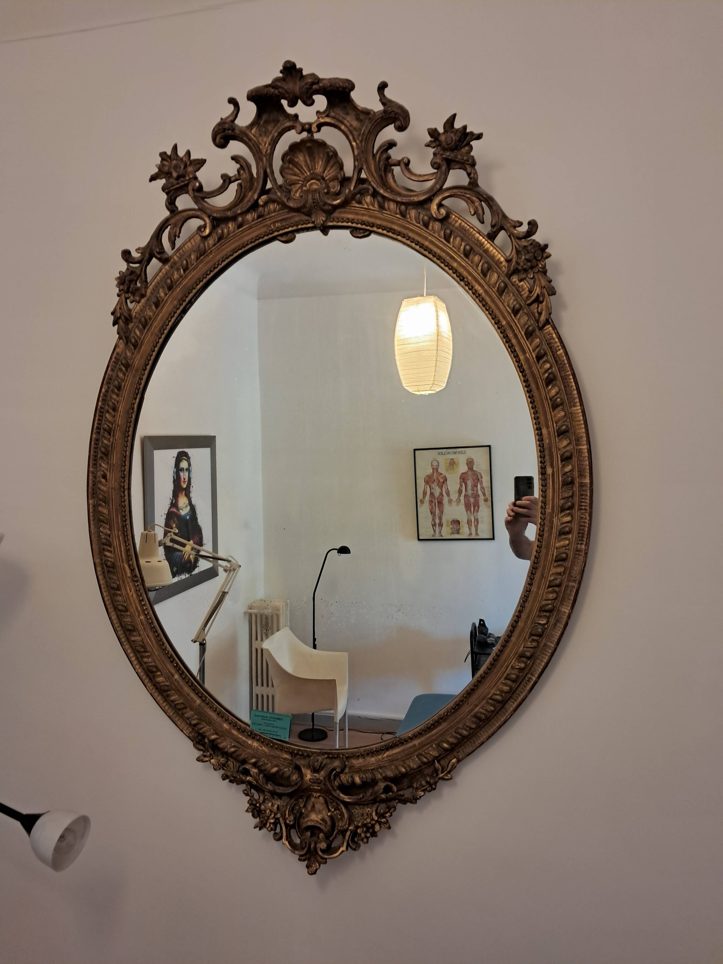 Antique mirror