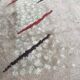 Former carpet moroccan art deco made hand 138 x 200 cm
