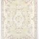 7x10 Cream Brown Oriental Vintage Area Rug, 203x308Cm SK 23587