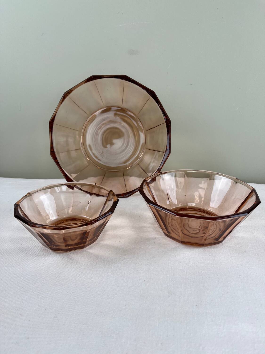 Rosaline salad bowl trio