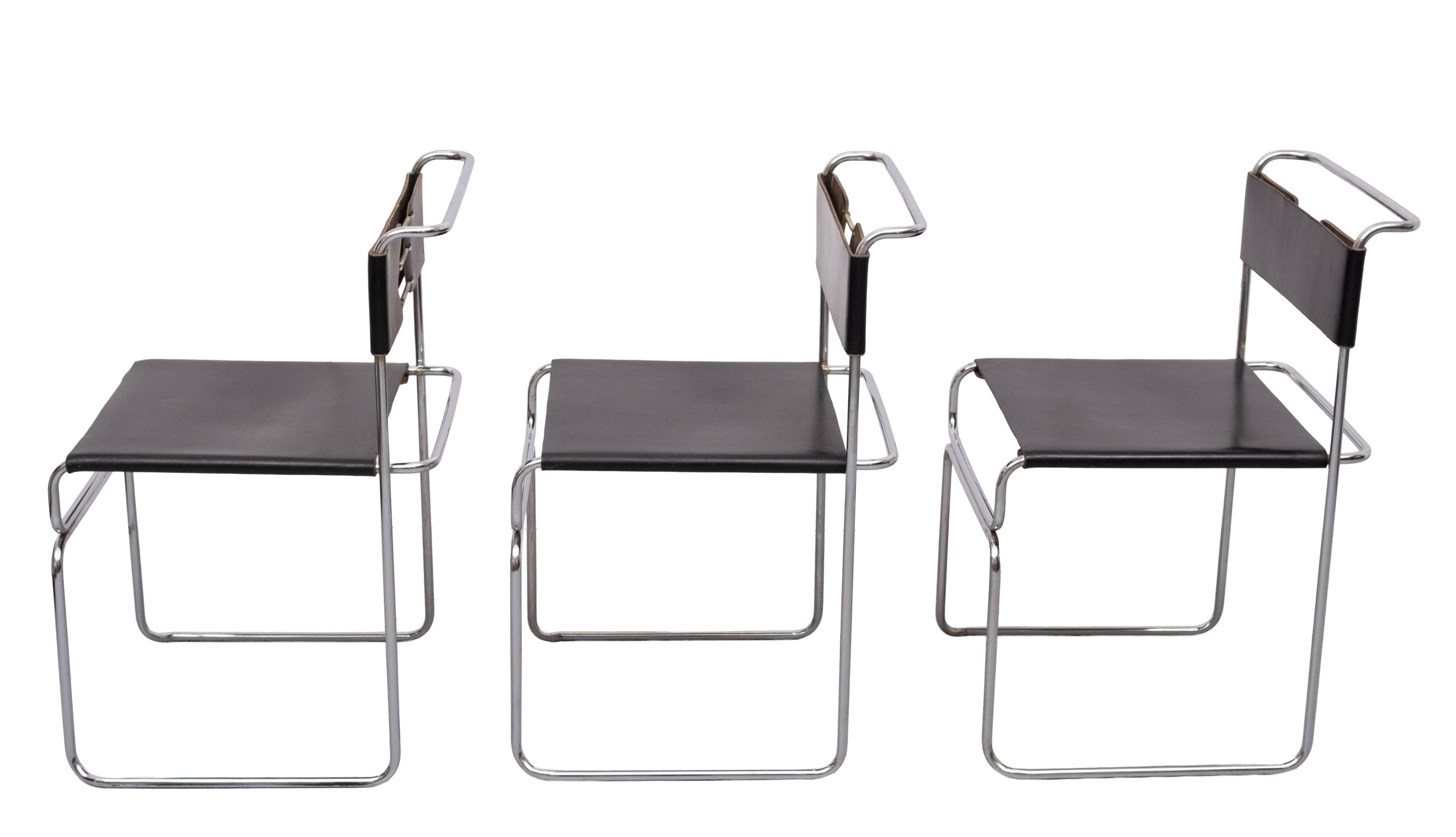 'Libellula' stackable Dining chairs by Giovanni Carini for Planula Italy 19