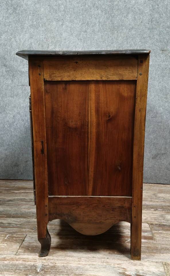Louis XV period sideboard in walnut and solid oak circa 1750