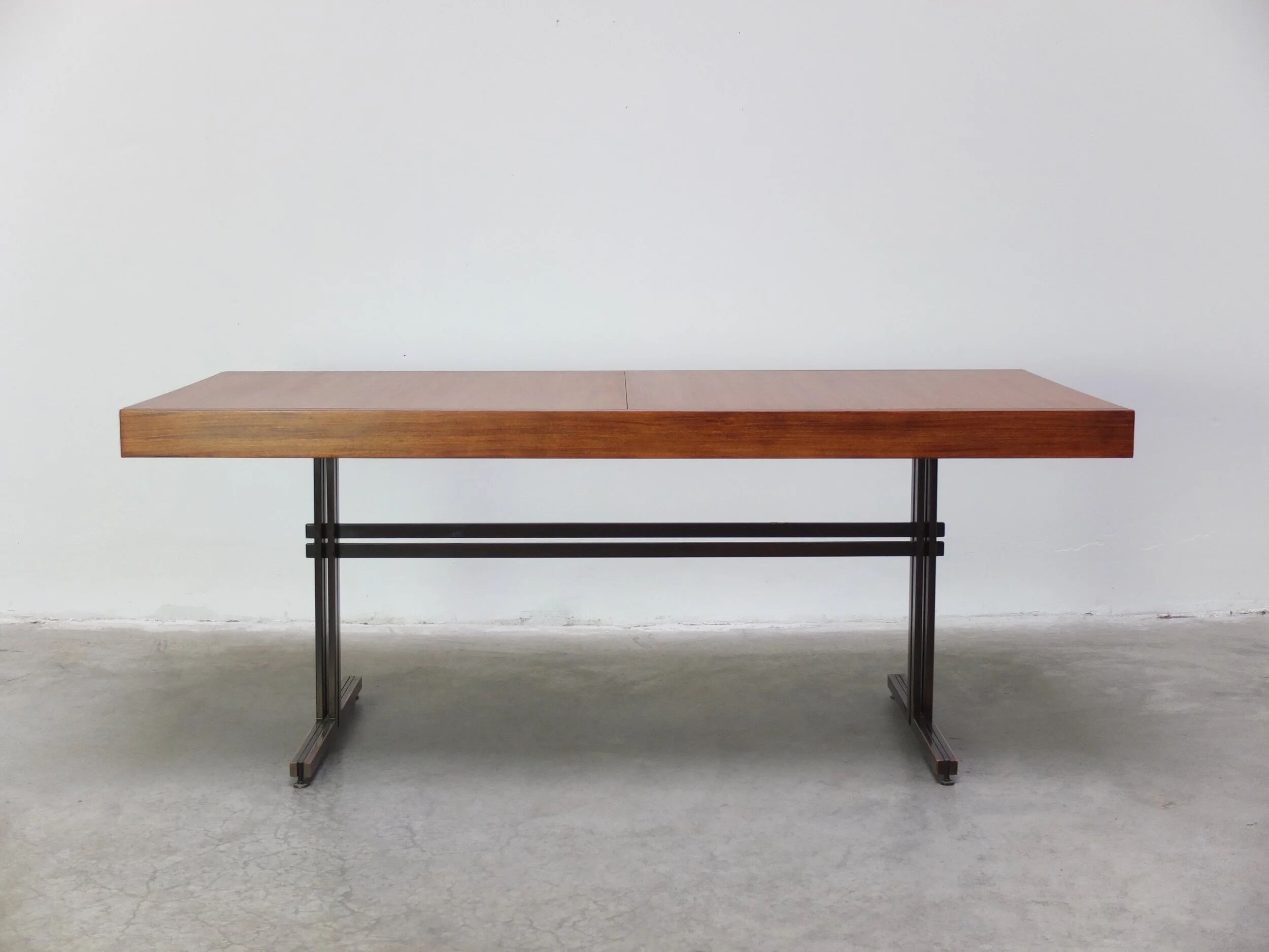 Rare freestanding table desk by Roger De Winter for E.M.Y., 1965