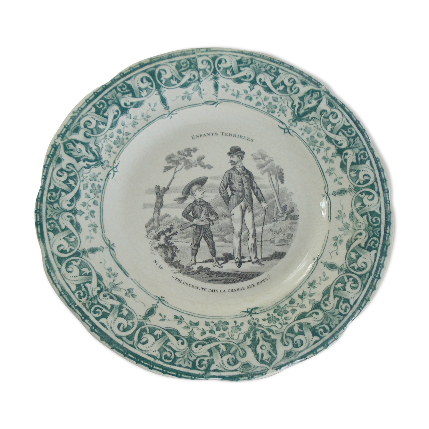 Talking plate