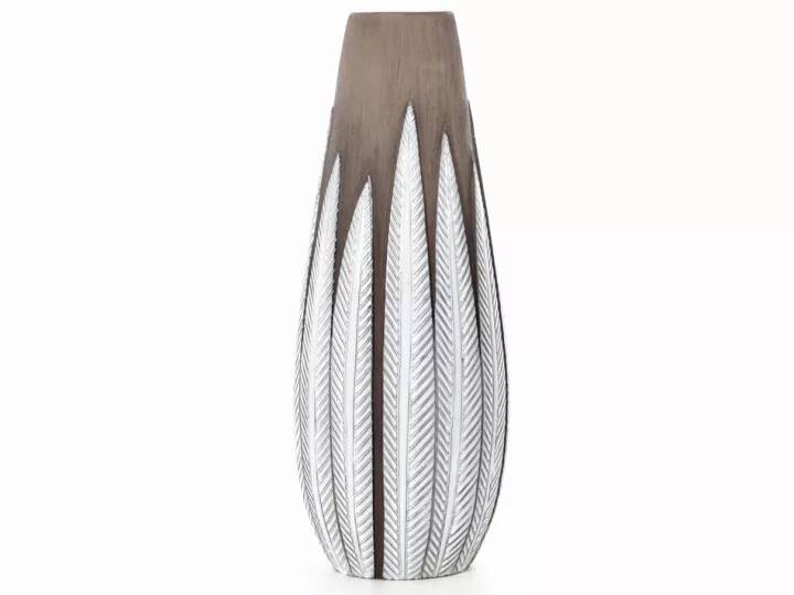 Vase scandinave en grès émaillé modèle Paprika H 52 cm