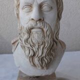 Greek bust of Socrates