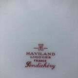 Lot de 12 assiettes haviland porcelaine de limoges collection pondichery