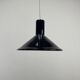 Danish purple glass pendant by Michael Bang for Holmegaard 1972