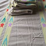 Tablecloth and 12 napkins