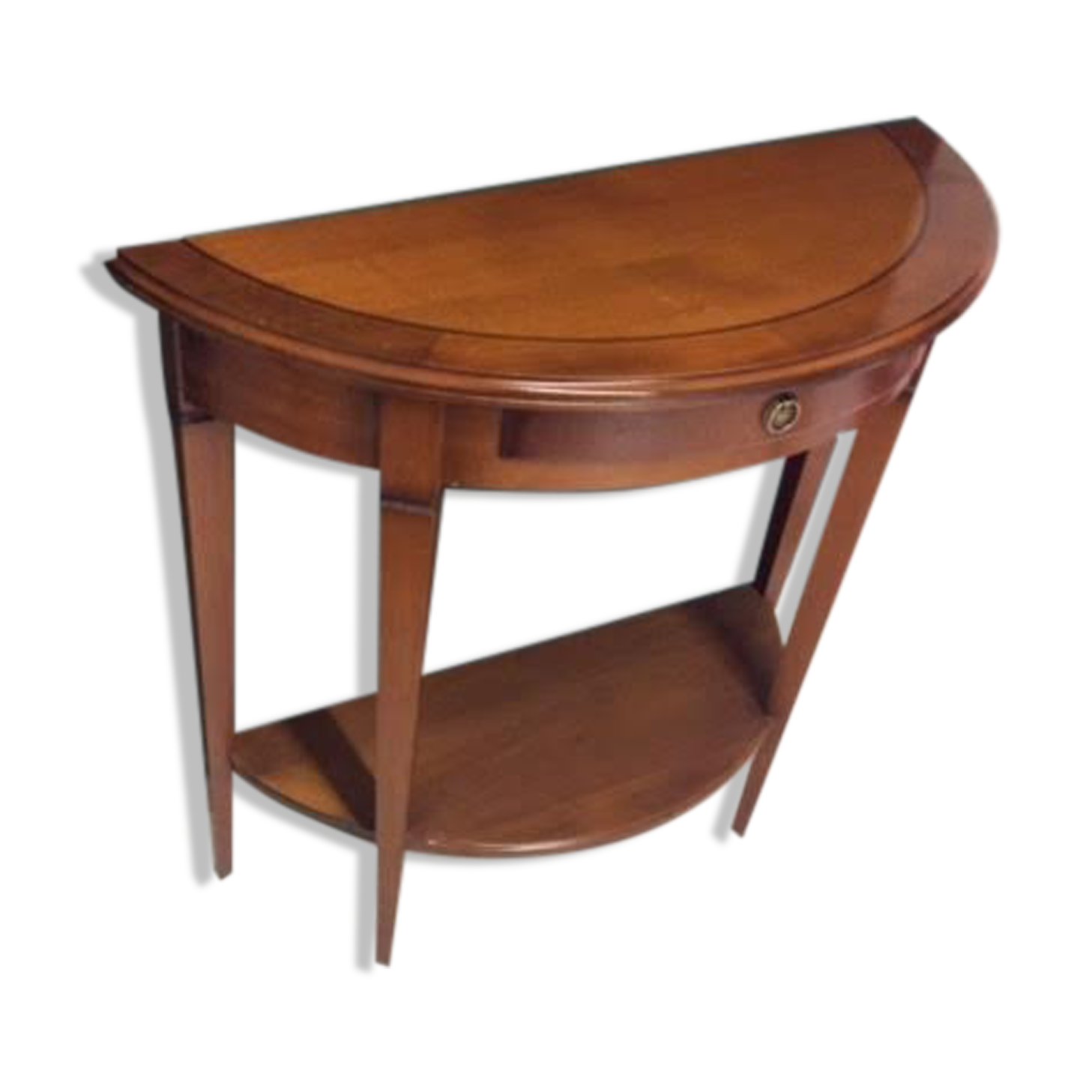 Cherry wood side table