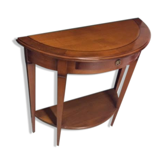 Cherry wood side table