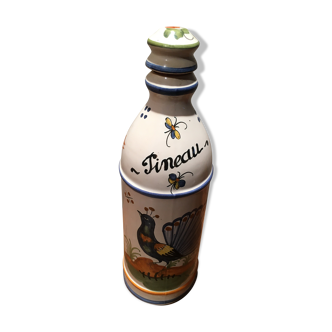 Liqueur bottle "Pineau" earthenware