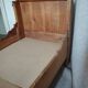 Solid wood boat bed