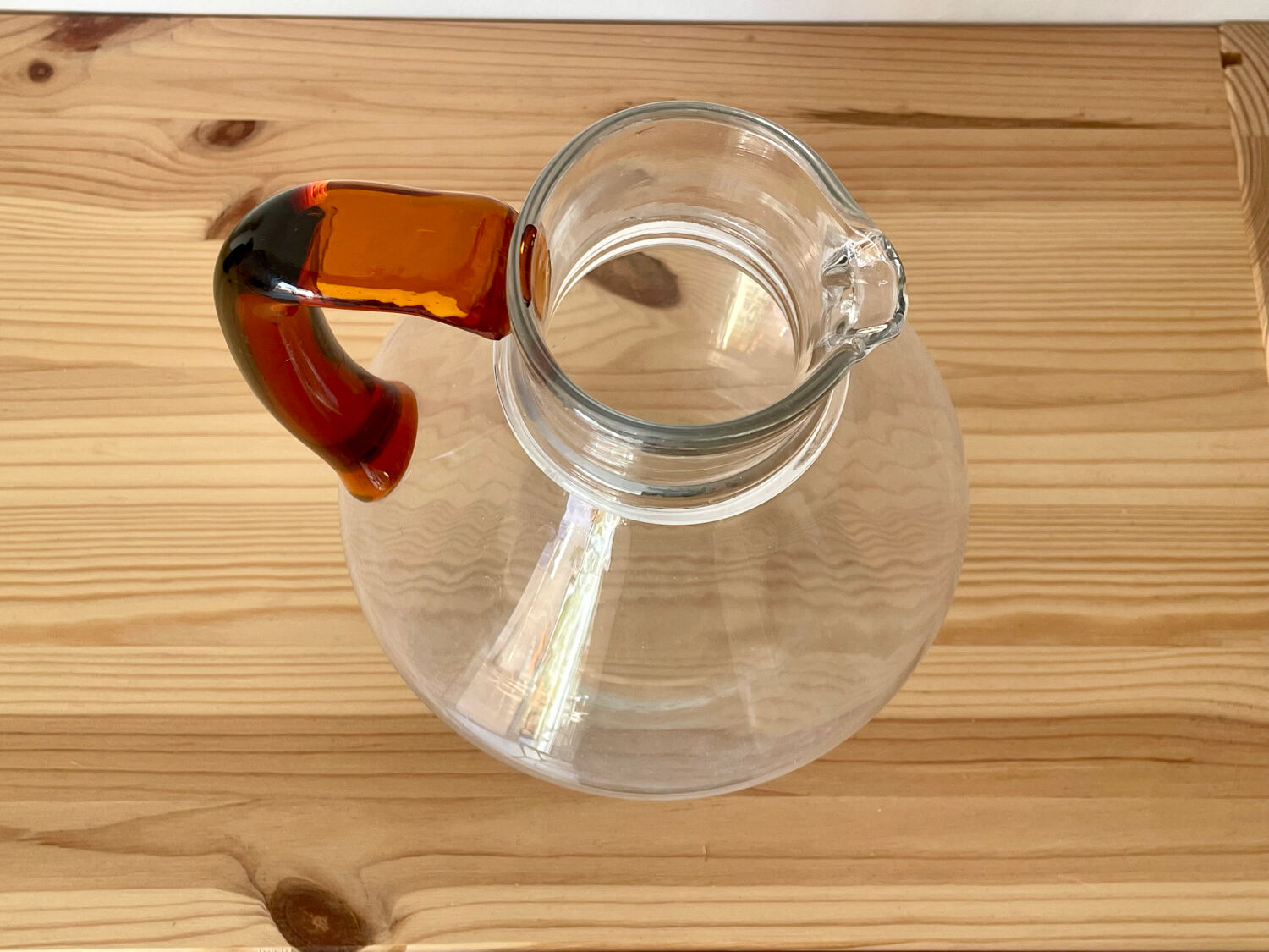 Carafe en verre 1970’s