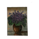 Still life painting with violets 1964