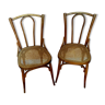 Pair of bistro chairs