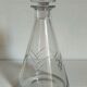 Art-Deco crystal decanter early twentieth century