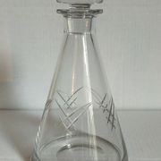 Carafe en cristal Art-Déco début XXème