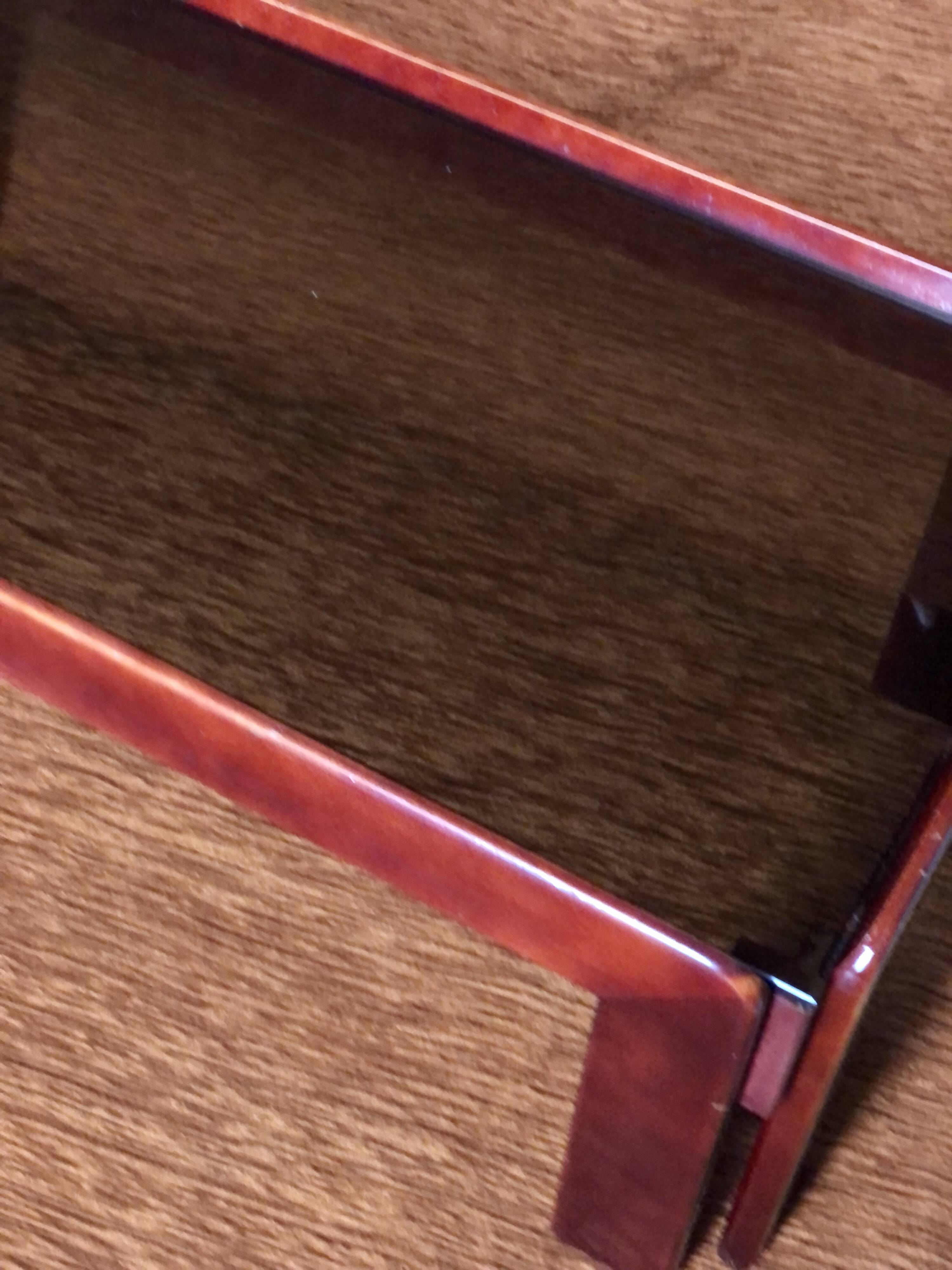 Vintage coffee table 1970 italian design tobia & afra scarpa