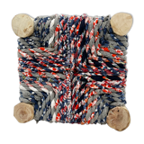 Moroccan mini stool Boucherouite