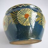 Ancien cache pot soufflenheim poterie alsace