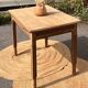Table ancienne en chêne massif brut 4 personnes