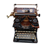 Royal typewriter 1900
