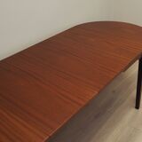 Mahogany table, Danish design, 1970s, production: Denmark
