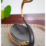 Cygne Cendriers Walter Bosse - lot de 4