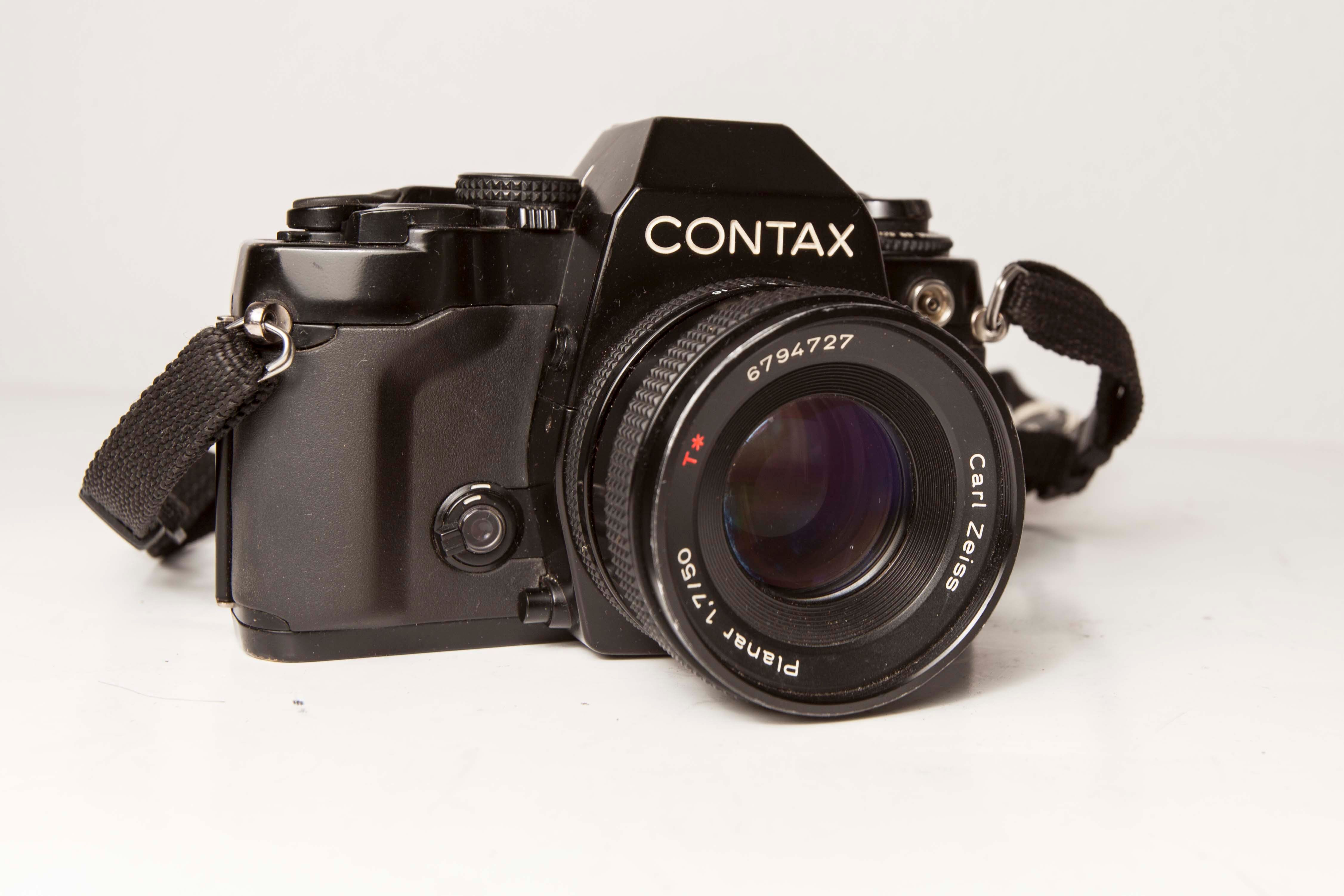 Contax 159mm camera of 1985 made in Japan