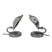 Ensemble de deux lampes de table/chevet par Napako, 1930s