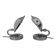 Set of Two Table/Bedside Lamps by Napako, 1930s
