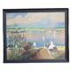Large marine painting of Brittany