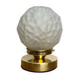 Lampe à poser globe vintage art déco