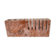 Pencil holder letter press paper design marble 1960 70 1970 sculpture