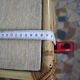 Pair of vintage rattan bedside tables