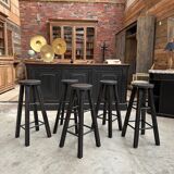 Set of 5 bar stools