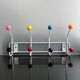 small vintage metal rack Sputnik Atomic