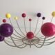 Basket Bowl Fruit Basket Atomic "Sputnik" Vintage Space Age Design Art...