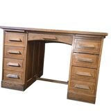Vintage solid wood desk