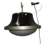 Black ceiling light by Sergio Mazza for Artemide, 1960s