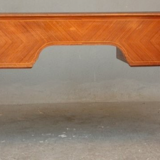 Plated style Louis XVI mahogany desk