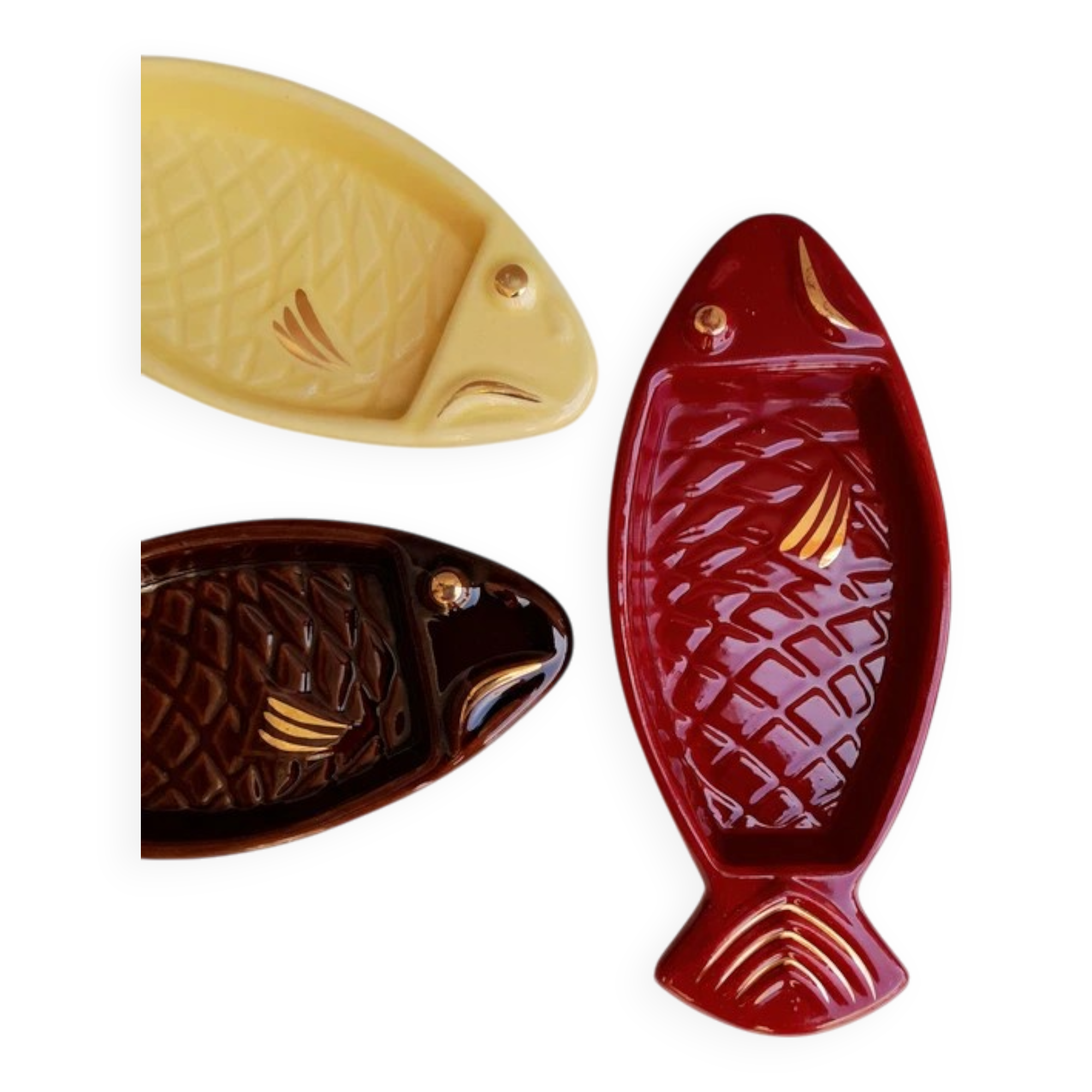 Fish appetizer bowls 1950