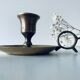 Vintage brass candle holder