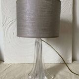 Crystal lamp in Daum style, 1960s.