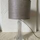 Lampe en cristal style Daum , années 60