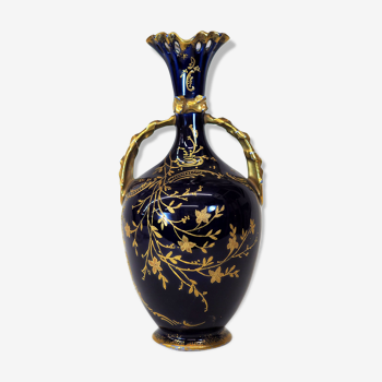 Limoges France Art Nouveau vase-19th Century