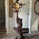 Bear coat rack, Black Forest, 19th century