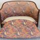 Art Deco gondola sofa, France circa 1920