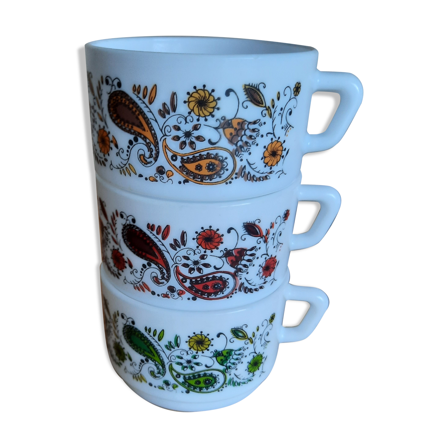 Set de 3 tasses vintage